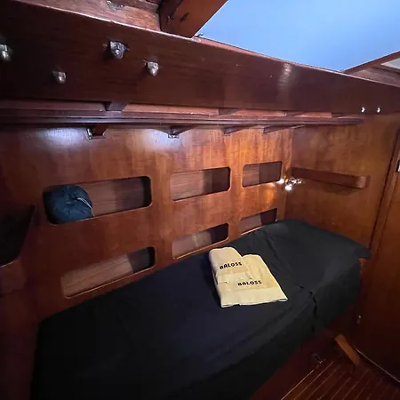 Botel Sailboat On Board