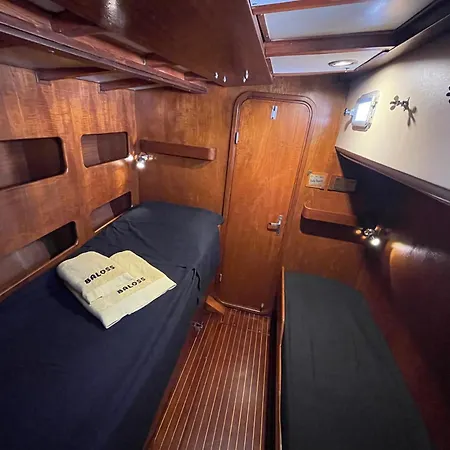 Botel Sailboat On Board
