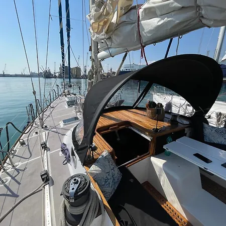 Botel Sailboat On Board